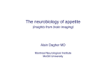 The neurobiology of appetite