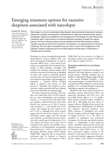 Emerging treatment options for excessive sleepiness associated