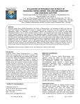 evaluation of ethanolic leaf extract of dioscorea hispida dennst