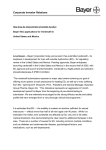 An Fax-Nr. - Bayer Investor Relations