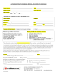 Outside Medical Records Release Form