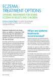 Eczema Treatment Options: Systemic Treatments