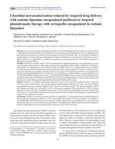 Choroidal neovascularization reduced by