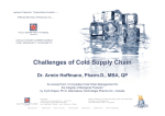 Challenges of Cold Supply Chain Challenges of Cold Supply