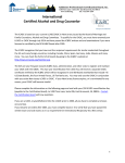 Alcohol and Drug Counselor Certification Board of New Jersey Inc.