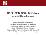 DGPK, GPN, DGKJ Guidelines Arterial Hypertension