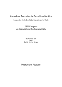 Abstract Book - cannabis medicine