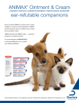 AnimAx Ointment &amp; Cream ear-refutable companions (nystatin-neomycin sulfate-thiostrepton-triamcinolone acetonide)