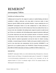 REMERON  ® (mirtazapine) Tablets