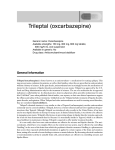 Trileptal (oxcarbazepine)