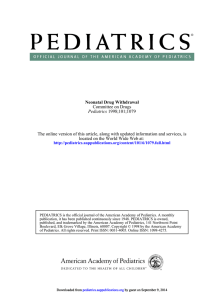 Committee on Drugs 1998;101;1079 Pediatrics