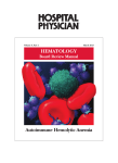 HEMATOLOGY Autoimmune Hemolytic Anemia Board Review Manual Volume 8, Part 1