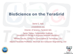 BioScience on the TeraGrid