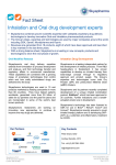 Inhalation and Oral drug development experts
