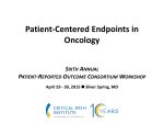 Patient-Centric Endpoints in Oncology
