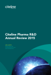 citeline Pharma r&d annual review 2015