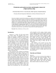 Production and analysis protein and phosphor mineral of a high