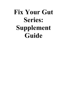 FYG Supplement Guide