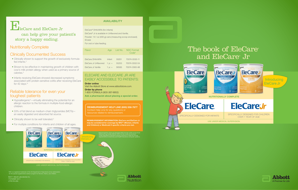 Elecare Nutrition Facts Nutrition Ftempo Elecare Nutrition Facts Nutrition Ftempo