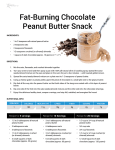 Fat-Burning Chocolate Peanut Butter Snack