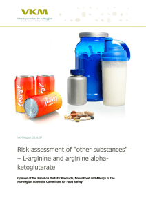 Risk assessment of "other substances" - L