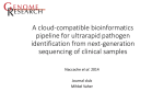 A cloud-compatible bioinformatics pipeline for ultrarapid pathogen