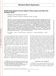 Relationship between Human Adipose Tissue Agouti and - Zen-Bio