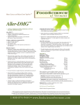 Aller-DMG™ - FoodScience of Vermont