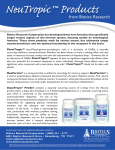 NeuTropic™ Products - Biotics Research Corporation