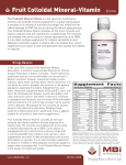 Fruit Colloidal Mineral-Vitamin