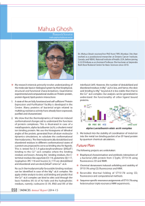 Mahua Ghosh - SN Bose National Centre for Basic Sciences