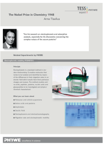 The Nobel Prize in Chemistry 1948 Arne Tiselius