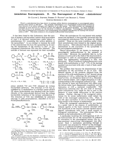 Aminoketone Rearrangements. 11. The Rearrangement of Phenyl a