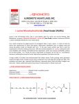 L-‐Lysine Monohydrochloride [Feed Grade (78.8%)]