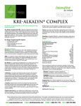 KRE-ALKALYN® COMPLEX - DaVinci Laboratories