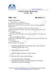 CBSE Guess Papers Chemistry Class XII(12th) 2006