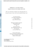 Identification  of  a  novel  human ... through  its  interaction  with  the ...