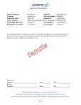 Biobased Testing Report Material: Name of Contact: Xceleron Sample #: