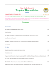 Tropical Biomedicine Asian Pacific Journal of