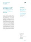 Polymorphisms of CSF1 and TM7SF4 genes in a case of mild