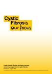 Family Genetic Testing - Cystic Fibrosis Trust