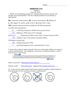 Answered copy of exam 3