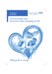 Amniocentesis and Chorionic Villus Sampling (CVS)