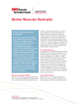 Becker Muscular Dystrophy - Muscular Dystrophy Canada