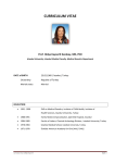 CURRICULUM VITAE - School of Medicine