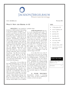 WINTER 1998 - Jackson Siegelbaum Gastroenterology