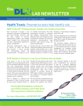the LAB NEWSLETTER - Diagnostic Laboratory of Oklahoma