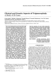 Clinical and genetic aspects of trigonocephaly: A study of 25 cases