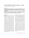 Spondylo-Epiphyseal Dysplasia Congenita - A Variant