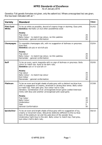 NFRS Standards of Excellence PDF